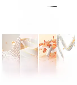 Gros plan du tissu côtelé élastique montrant sa texture douce et sa grande extensibilité