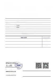 RTS lab test report showing lead and nickel compliance for stainless steel tie clips