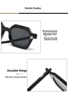 Detailed macro view of durable metal hinges and black polygonal frame material