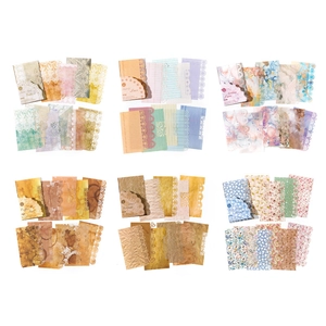 Lace Symphony hollow lace paper set for scrapbooking, 20 sheets in vintage designs