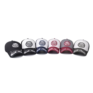 Cotton baseball caps in multi-color combinations featuring GUYS Original embroidery