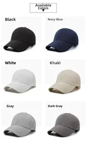 Detailed grid showing multi-color breathable laser-cut mesh quick-dry baseball caps