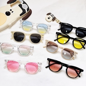 Kids Square Frame Sunglasses Colorful UV400 Protection PC Frame AC Lens Outdoor Fashion Eyewear For Boys Girls