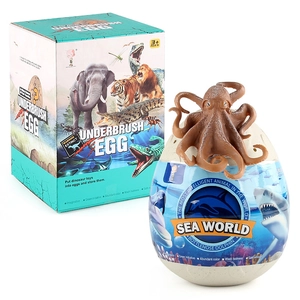 Coffret jouet œuf éducatif Sea World avec animaux marins réalistes et boîte colorée