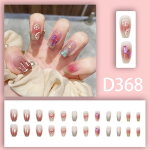 Funkelnde Zitronen-Nageltips mit 3D-Glitzer und Strasssteinen in Ballerina-Form