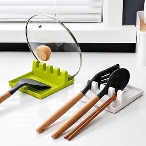 Set di 2 portautensili multifunzione da cucina per coperchi e cucchiai sul piano