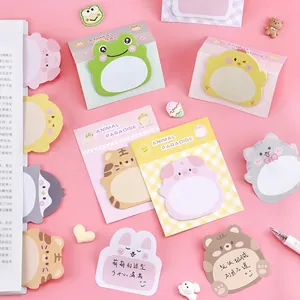 Cartoon Animal Standing Sticky Notes Desktop Decorative Memo Pad Paper Novelty Office Stationery For Students