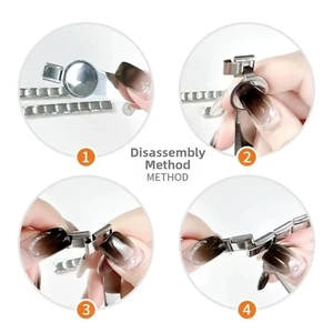 Detailed step-by-step guide for disassembling modular stainless steel link bracelets
