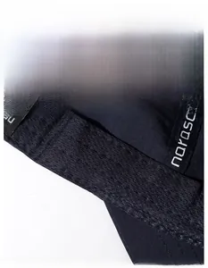 Detail of the breathable mesh fabric and moisture-wicking sweatband inside the sports cap