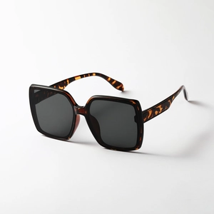 Vintage Oversized Square Sunglasses PC Frame UV400 Protection Fashion Trendy Outdoor Travel Eyewear For Women Men