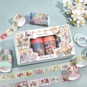Washi Tape Masking Tapes For Scrapbooking DIY Journal Decorative Art Vintage Unicorn Animals Cute Stationery Gift