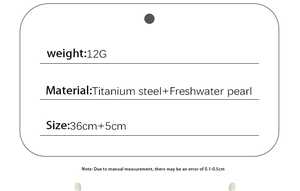 Detail specifications of freshwater pearl necklace with titanium steel rose pendant
