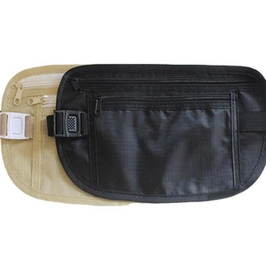 Waterproof portable sports waist bag for running and travel with adjustable strap