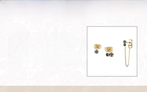 Detailed size and material specs for S925 sterling silver tassel earrings with cubic zirconia