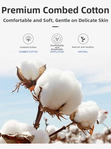 Detailed view of raw natural combed cotton boll showcasing premium breathable fiber material
