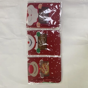 Détails des housses de bouteille de Noël avec motifs Père Noël et bonhomme de neige