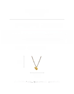 Tiger eye and colorful bead gourd necklace with 67cm chain and 8cm extender details