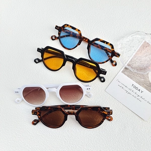 Retro small round sunglasses in various colors including tortoiseshell and black frames