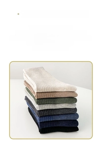 Detail view of colorful ribbed cotton crew socks showing soft texture and premium weave