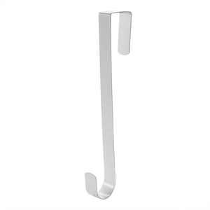 Over The Door Hook Metal Hanger For Christmas Wreaths Clothes Towel Coat Organization Elk Shape Decorative Storage