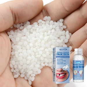 Perline termoformabili riutilizzabili per denti finti con flacone da 30 ml e kit