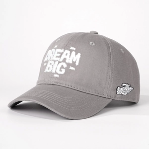 Baseball Cap Dream Big Stickerei Verstellbar Sonnenschutz Retro Streetwear Freizeit Hut