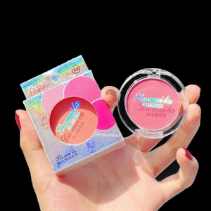 Matte Shimmer Single Color Blusher Palette Face Highlighter Contour Powder Long Lasting Natural Nude Makeup For Women