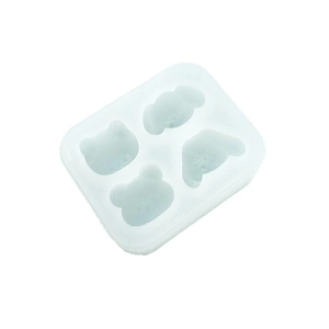 DIY Silikonform mit Tierfiguren für Schokolade Pudding und duftende Kerzenherstellung