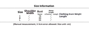 Detailed size chart for the halter feather dress showing bust and length in centimeters