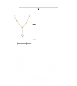 Baroque freshwater pearl Y-necklace length detail of 56.4CM with mother of pearl pendant