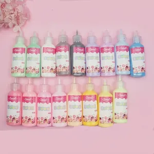 Set de 18 botes de 50ml con pegamento en crema macaron para decorar fundas de móvil personalizadas