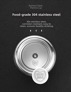 Detailed macro view of 304 stainless steel interior with food-grade SUS 304 stamp