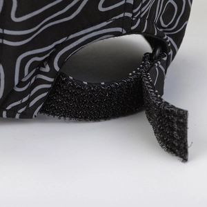 Winter wool flat cap for elderly men featuring a stylish textured topo pattern and Velcro strap