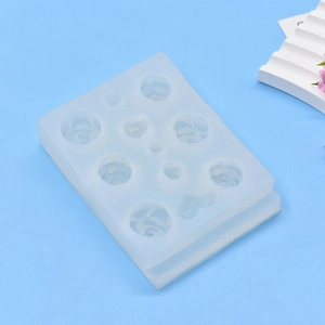 Multi-cavity rose flower silicone mold for handmade soap, candles, and baking