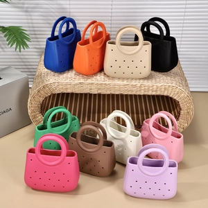 Détails des mini sacs de plage en EVA en dix couleurs vives pour la mode d'été
