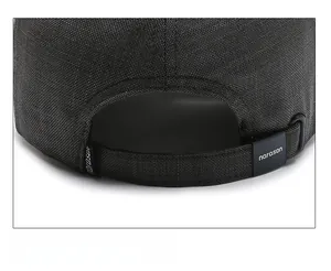 Détail de la boucle réglable et du tissu en maille respirant sur la casquette