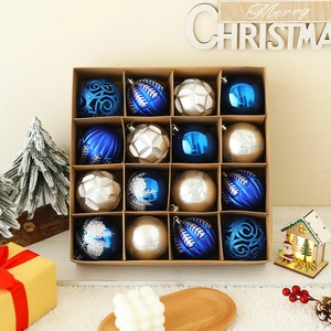 Palline Di Natale Infrangibili Ornamenti Galvanizzati Per Decorazione Albero Di Festa Stili Assortiti Decorazione Festa Festiva