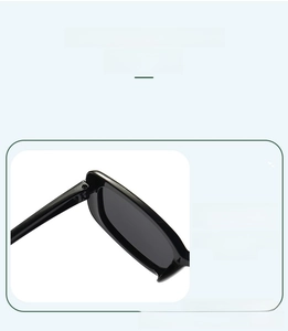 Durable metal hinge detail of black polarized sunglasses for children with smooth finish