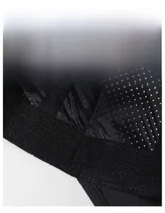 Macro detail of breathable mesh fabric and moisture-wicking sweatband on a black sports hat