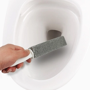 Brosse De Nettoyage De Toilettes En Pierre Ponce Avec Manche Long Détachant Pour Surface Céramique