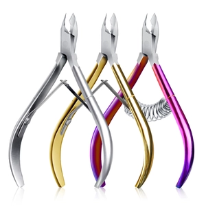 Professional Stainless Steel Cuticle Nipper Sharp Dead Skin Hangnail Remover Clipper Nail Care Tool For Manicure Pedicure