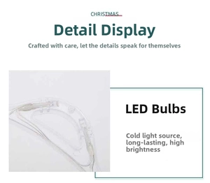 Detailed macro view of LED bulbs featuring cold light source and high brightness components