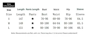 Detailed size chart for sexy backless V-neck bodysuit showing length bust and waist info