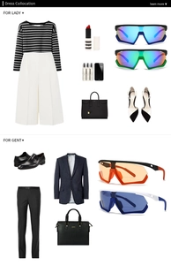 Fashionable oversized wrap sunglasses styled with trendy outfits for men and women