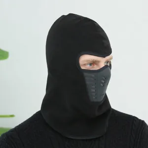 Winter Balaclava Face Mask Fleece Thermal Windproof Breathable Silicone Valve Full Head Coverage Cycling Skiing Men Women