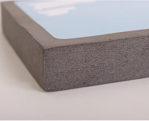 Close-up detail of high-density foam pet hair remover sponge with multi-layer structure