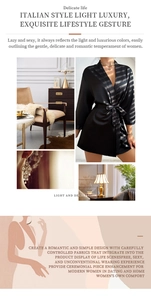 Détail d'un peignoir élégant en satin de soie noir avec ceinture de taille de luxe