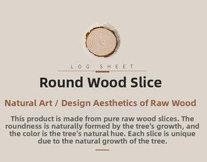 Macro shot of natural wood candle tray with unique tree ring texture and grain details