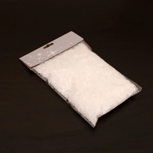 Artificial Snow Powder Acrylic White Flakes For Christmas Winter Scene Decoration Festive Holiday Display Props Novelty
