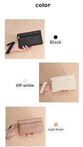 Stroh-Clutch-Taschen in Schwarz, Off-White und Khaki mit praktischen Handschlaufen